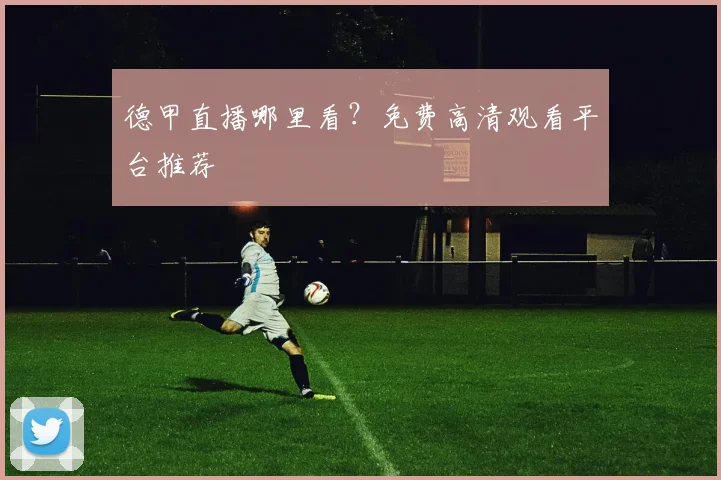 德甲直播哪里看?免费高清观看平台推荐